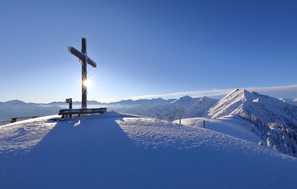 Kreuzkogel Großarl, Wintersonne