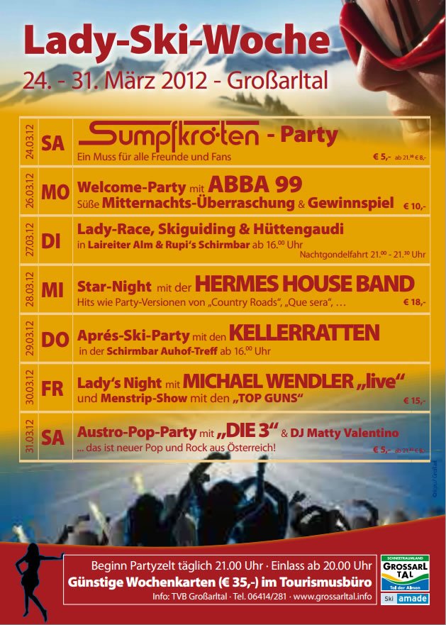 Programm Ladyskiwoche 2012