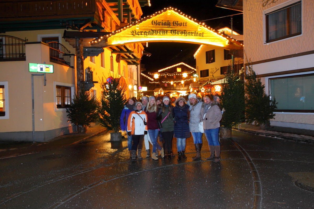 Am Eingang zum Salzburger Bergadvent im Großarltal