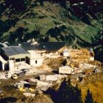 Bau Bergstation Panoramabahn 11.10.1990