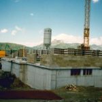 Bau Bergstation Panoarmabahn 25.07.1990