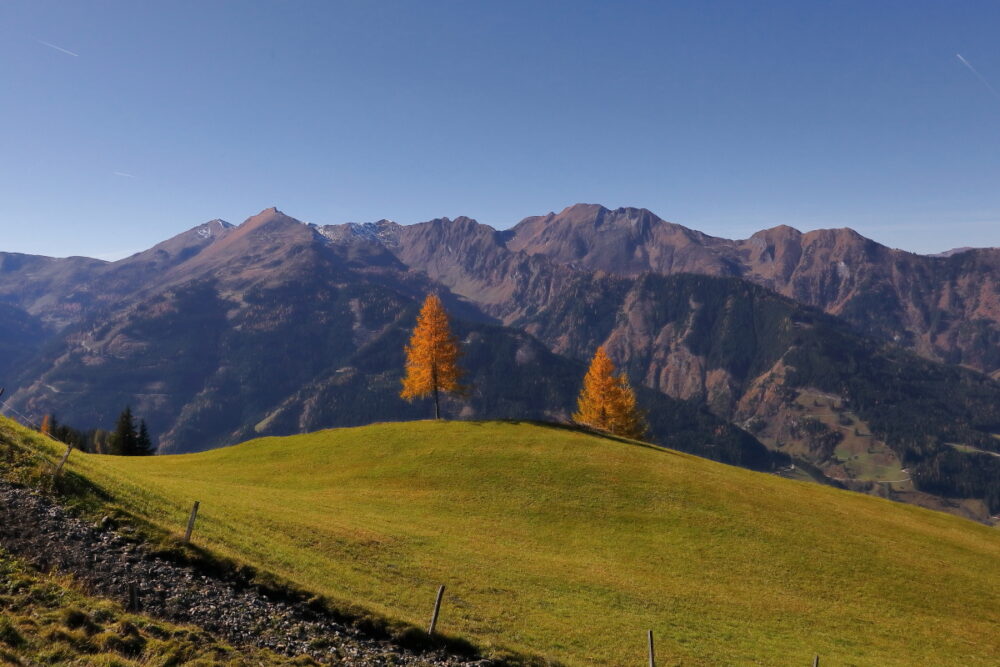 Ausblick auf die Berge 