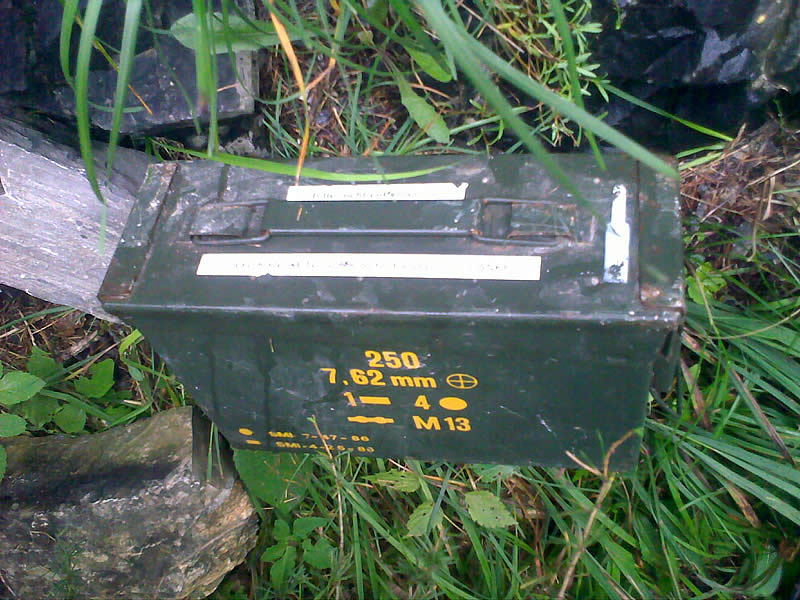 Cache bei der alten Wacht