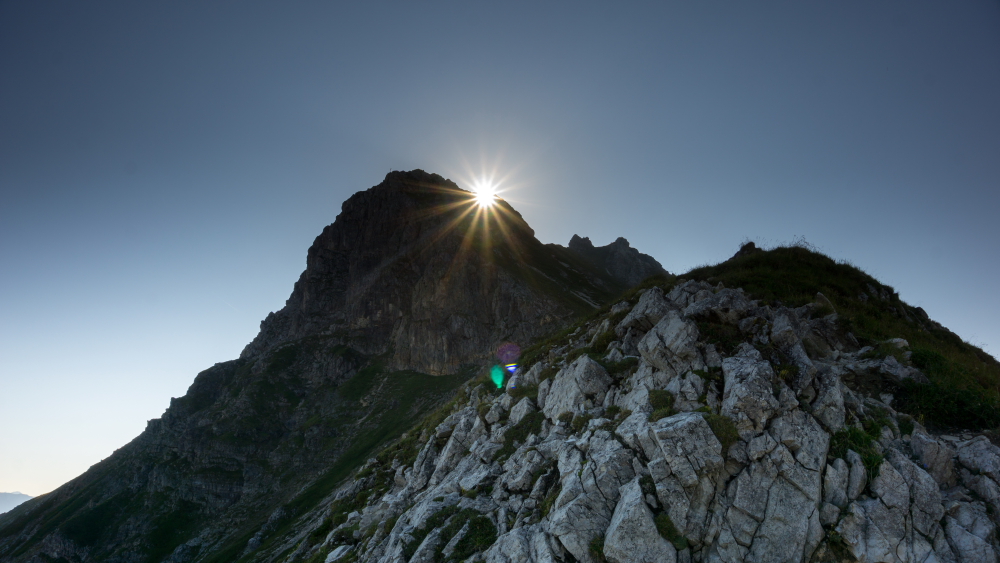 Sonnenaufgang am Draugstein