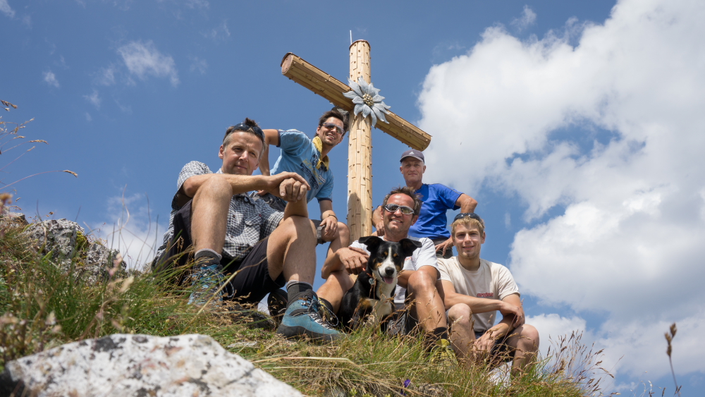 Die "Aufsteller" am Draugstein