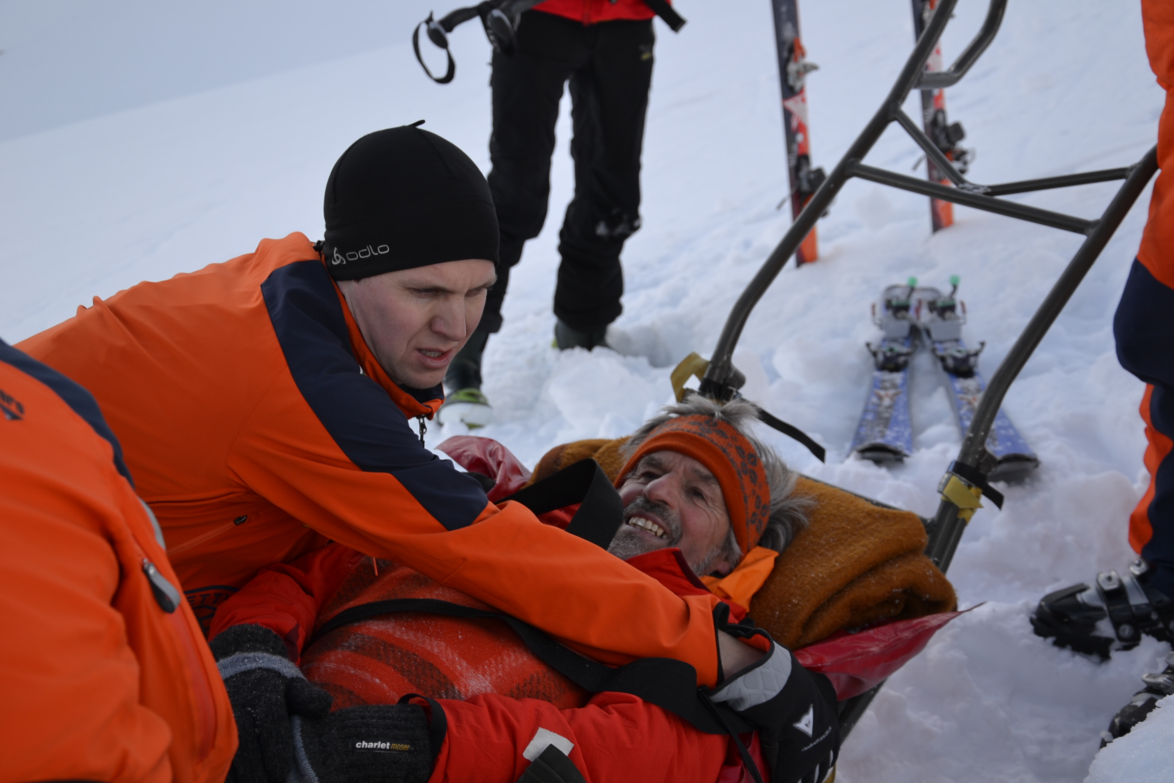 Versorgung des Verletzten