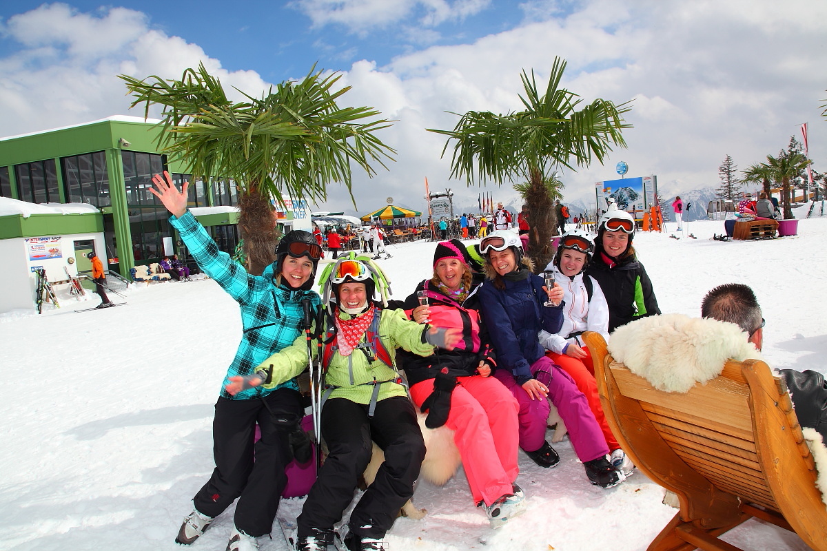 Kurze Pause nach dem Rennen, dann gehts los mit dem Ladyguiden