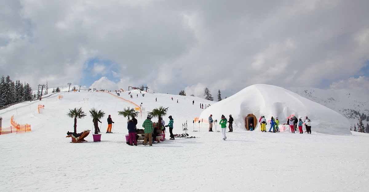 Kurze Pause nach dem Rennen, dann gehts los mit dem Ladyguiden