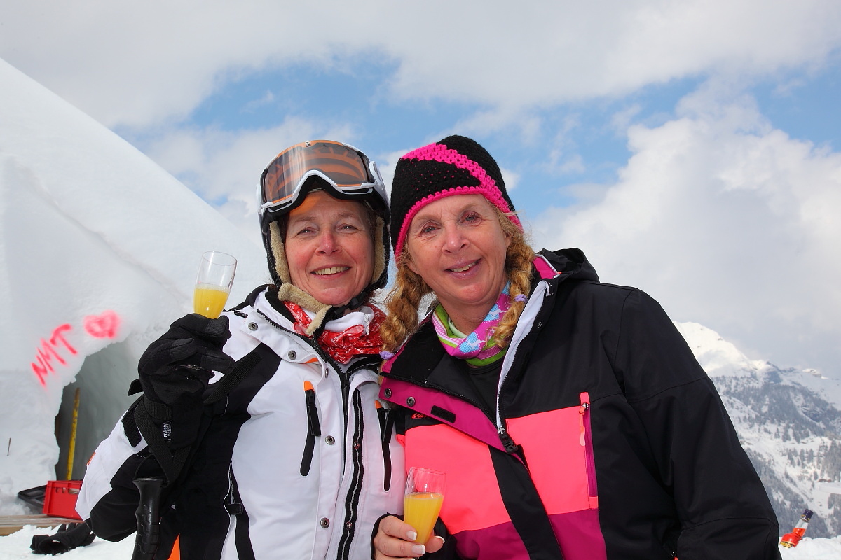 Ein Glas Sekt - Prost!