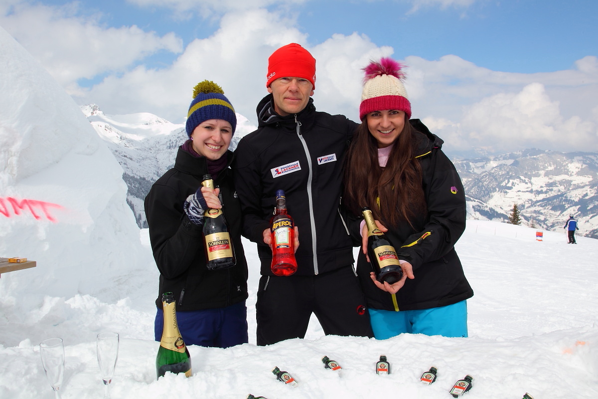 Ein Glas Sekt - Prost!