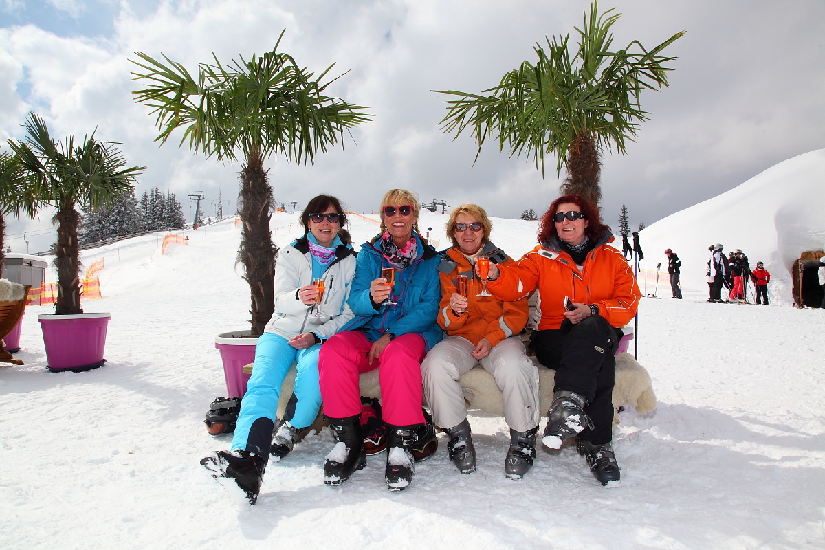 Ein Glas Sekt - Prost!