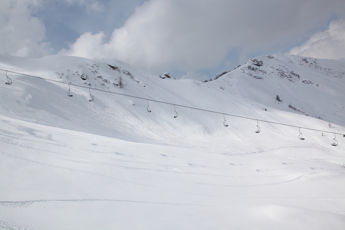 Perfekte Bedingungen auf den Pisten im Großarlrtal