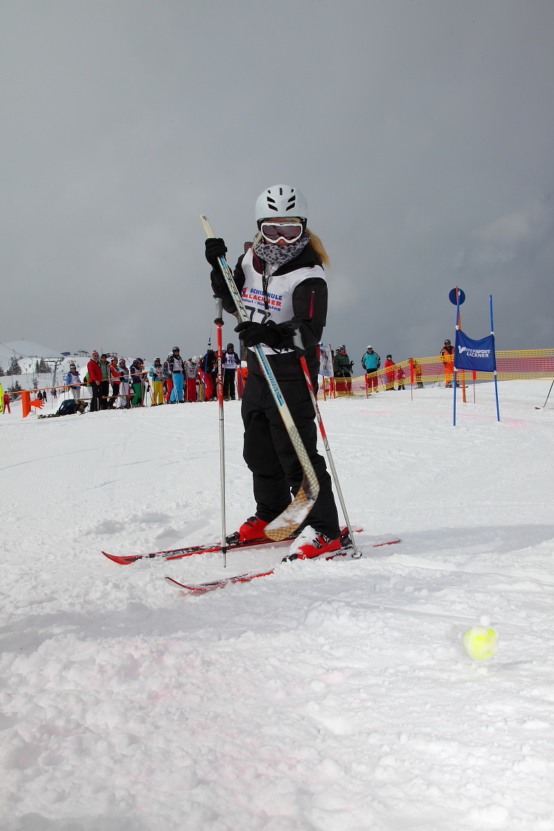 Auch Eishockey war für das Happy Power Lady Race notwendig