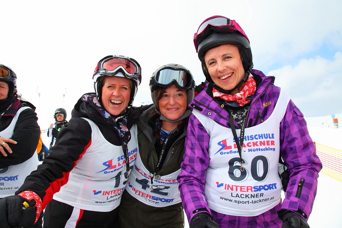 Teilnehmerinnen des Happy Power Lady Races