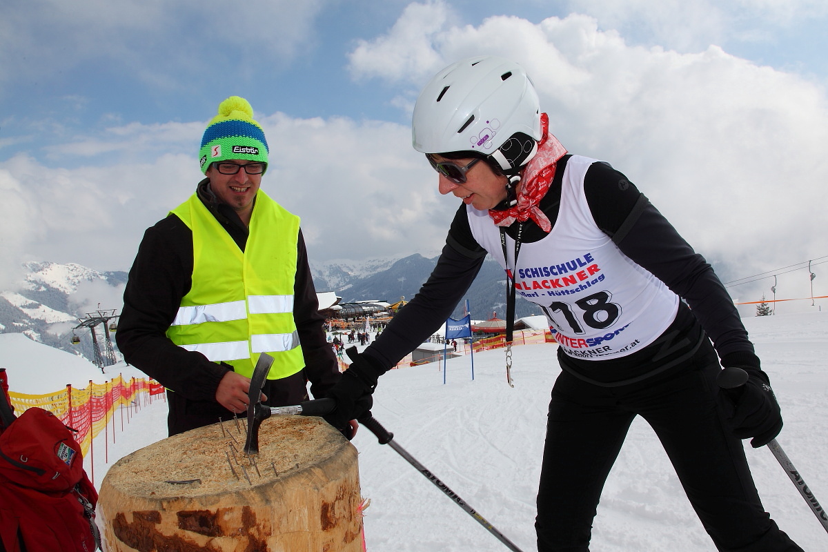 Nageln beim Happy Power Lady Race