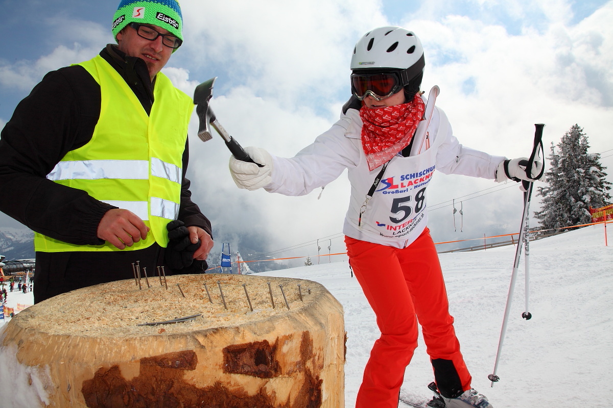 Nageln beim Happy Power Lady Race