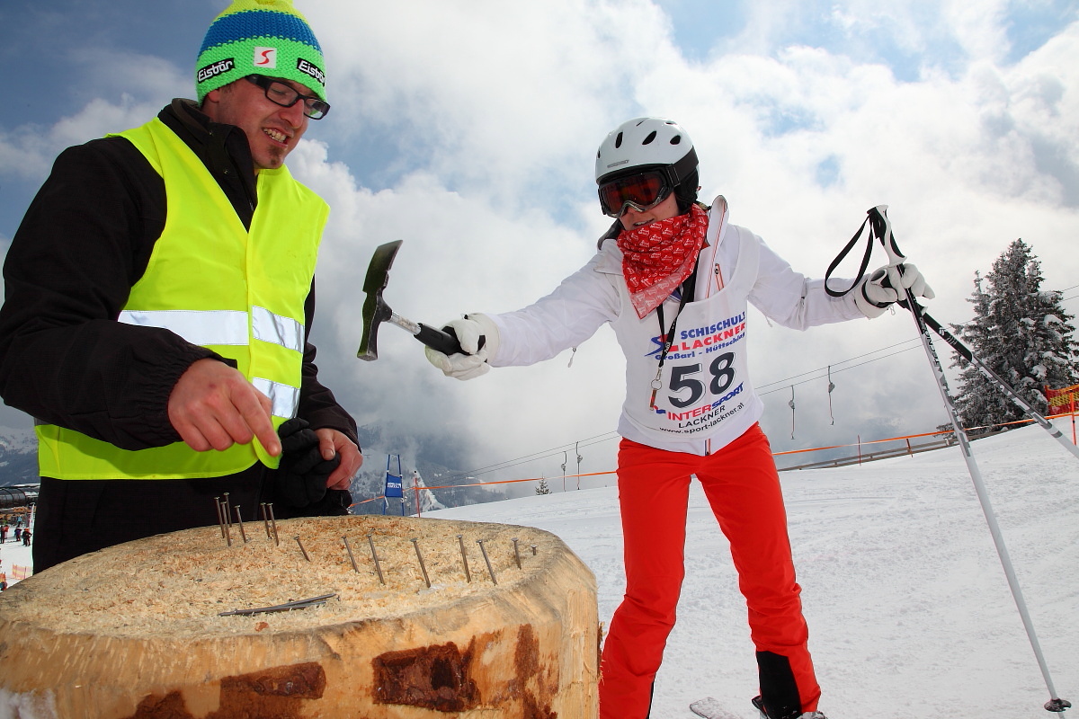 Nageln beim Happy Power Lady Race