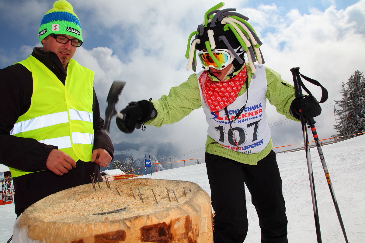 Nageln beim Happy Power Lady Race
