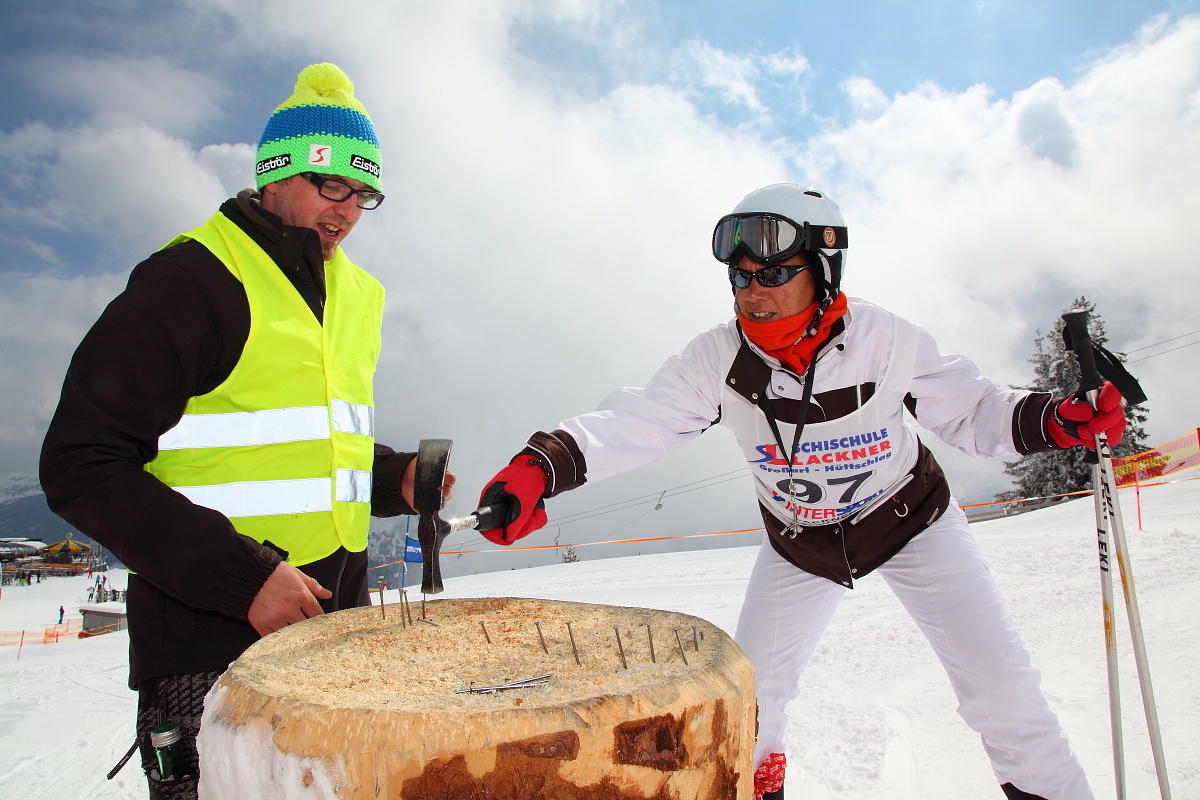 Nageln beim Happy Power Lady Race