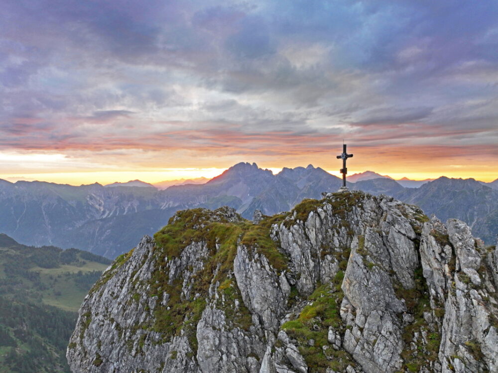 Sonnenaufgang am Draugstein