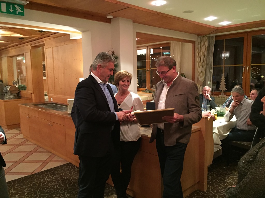 Ehrung von Herbert Heigl