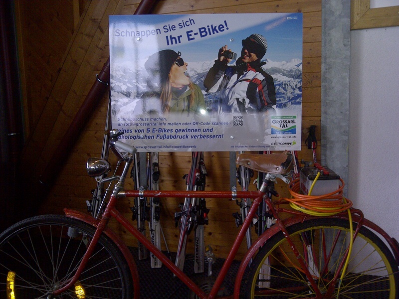 Das Fahrrad von unserem Herbert