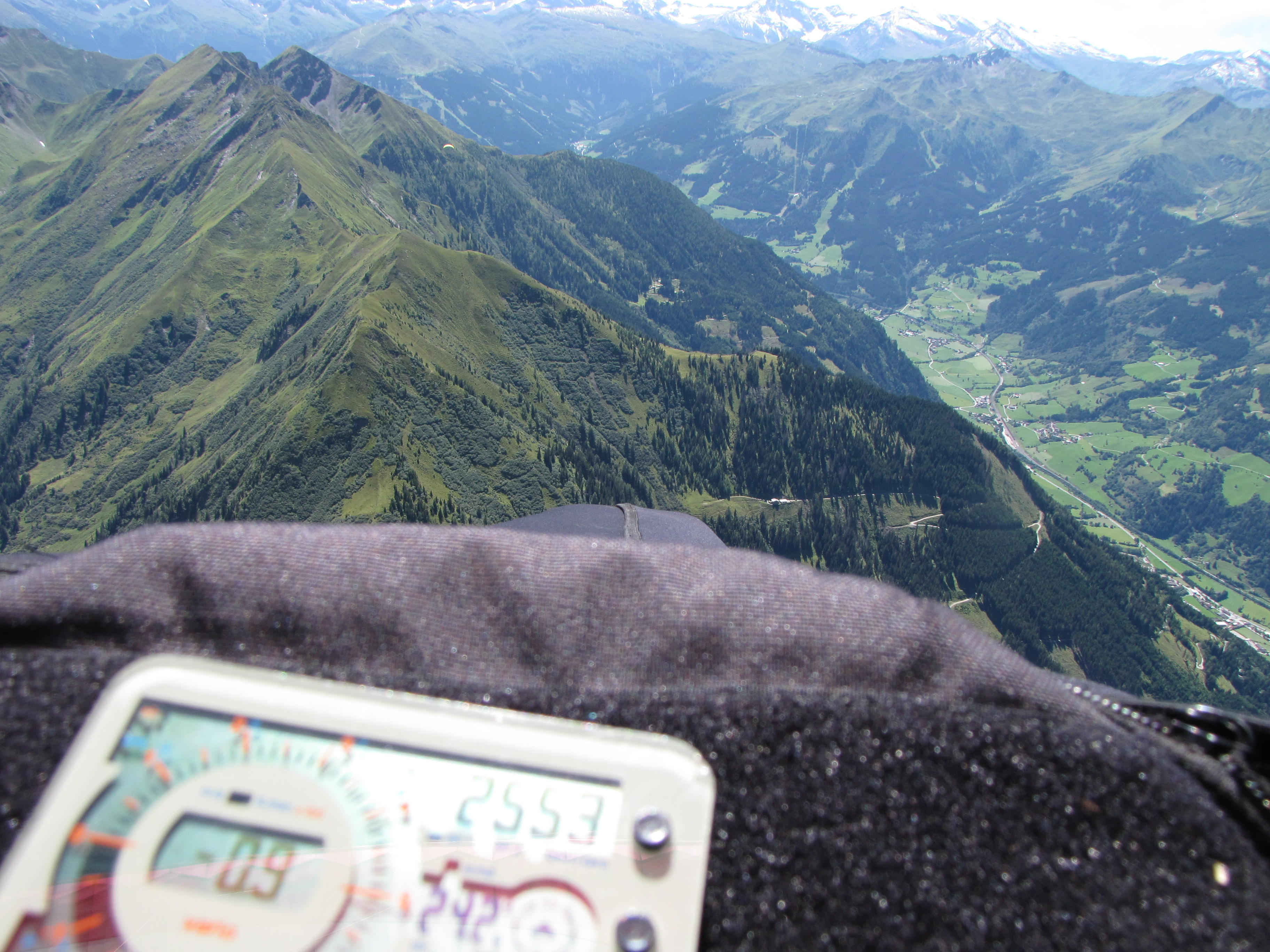 Hoch über dem Kreuzkogel