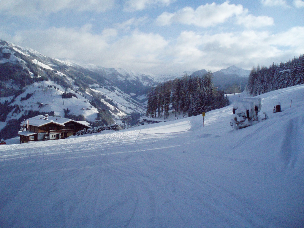 Mehr Platz und freie Sichtverbindungen auf die Finstergrubenabfahrt, Harbachpiste sowie die Familienabfahrt