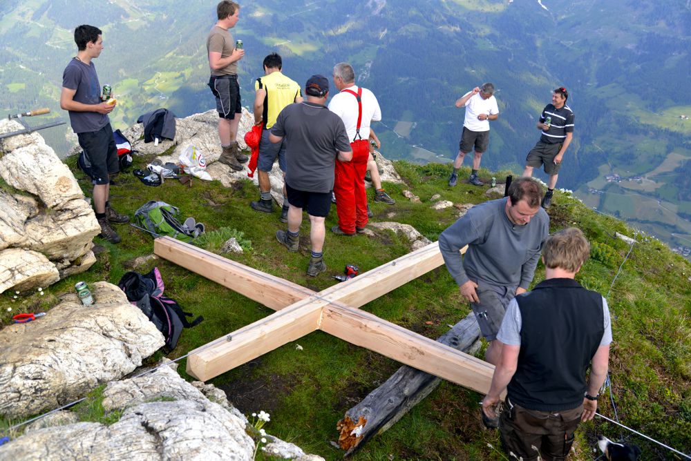 Ein Blitzableiter darf natürlich auch nicht fehlen