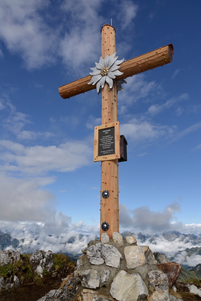Neues Kreuz am Draugstein