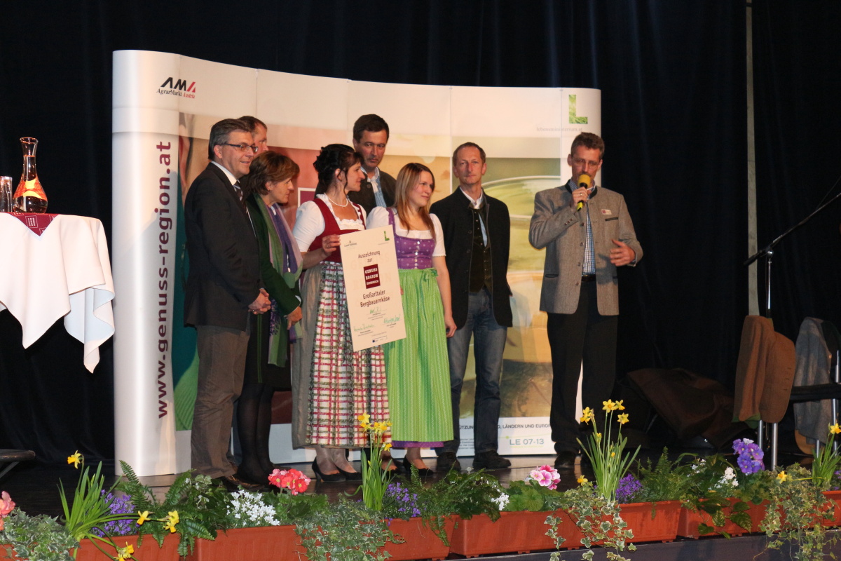 Kurze Projektvorstellung und Dankesworte