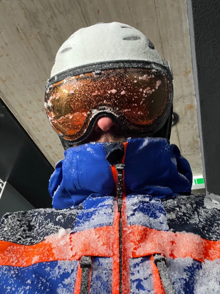 Hero Großarl - von der Schneiarbeit vereist