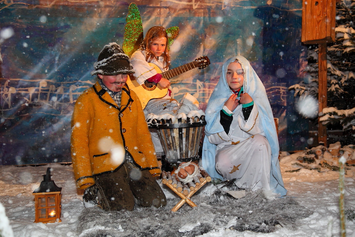Hirtenspiel beim Salzburger Bergadvent im Großarltal - Foto: Wirnsperger