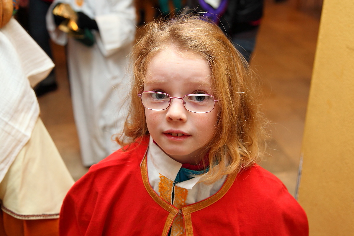 Christina hat ihr passende "Königsgewand" gefunden