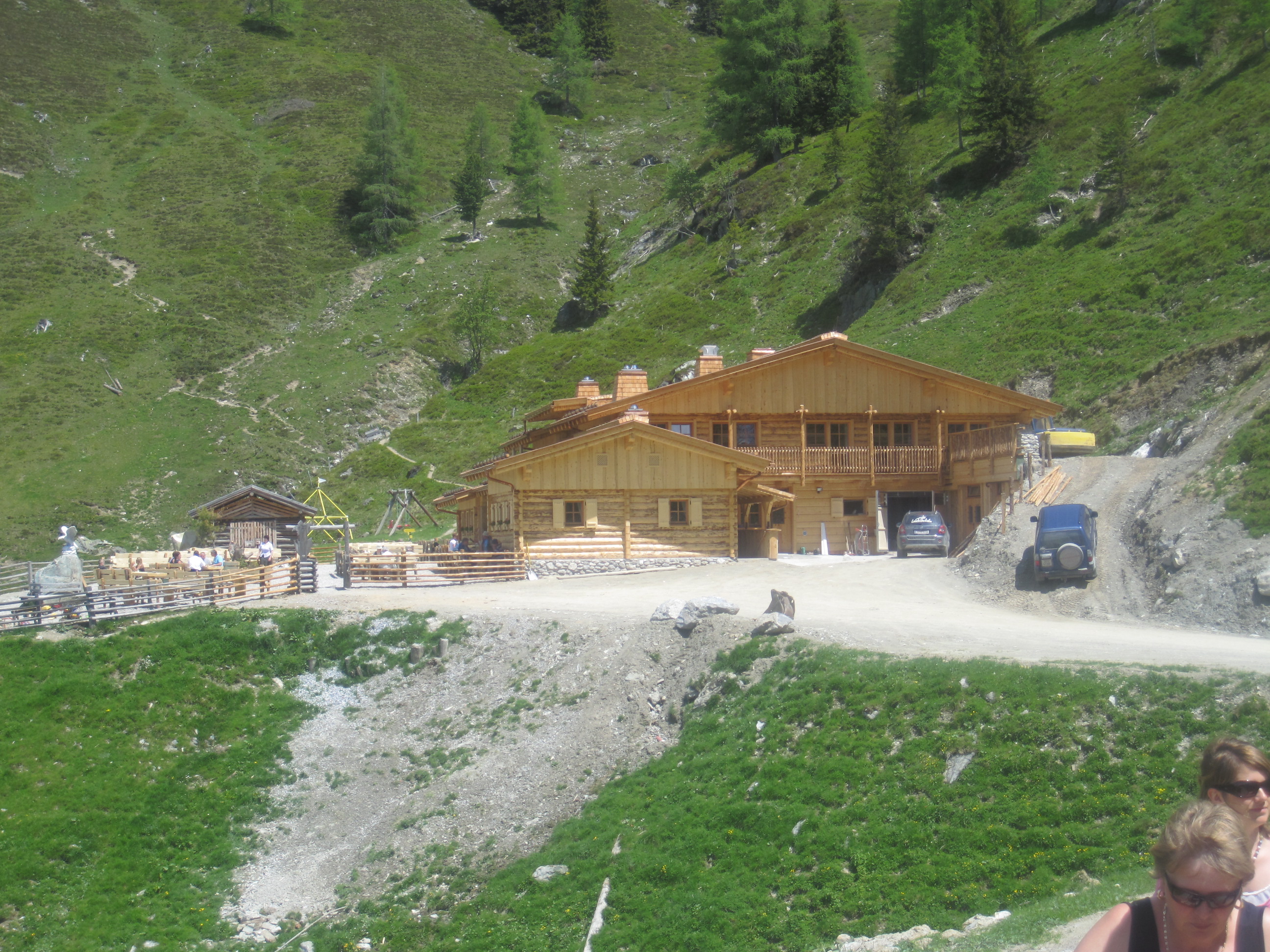 Die neue Loosbühelalm ist gut gelungen