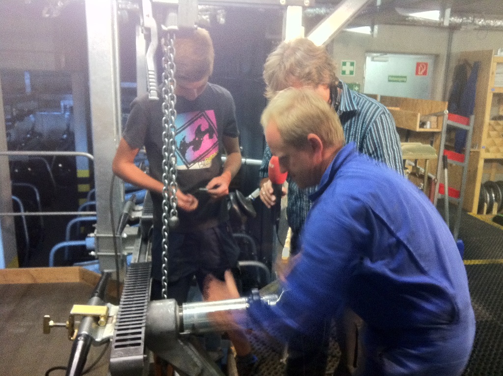 Klemmenrevision bei der 6er Sesselbahn Kreuzkogel