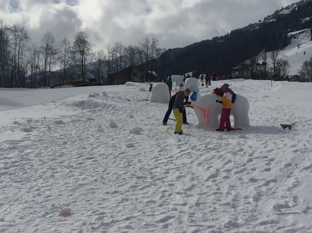 Die Eisbärenfarm nimmt mehr und mehr Gestalt an