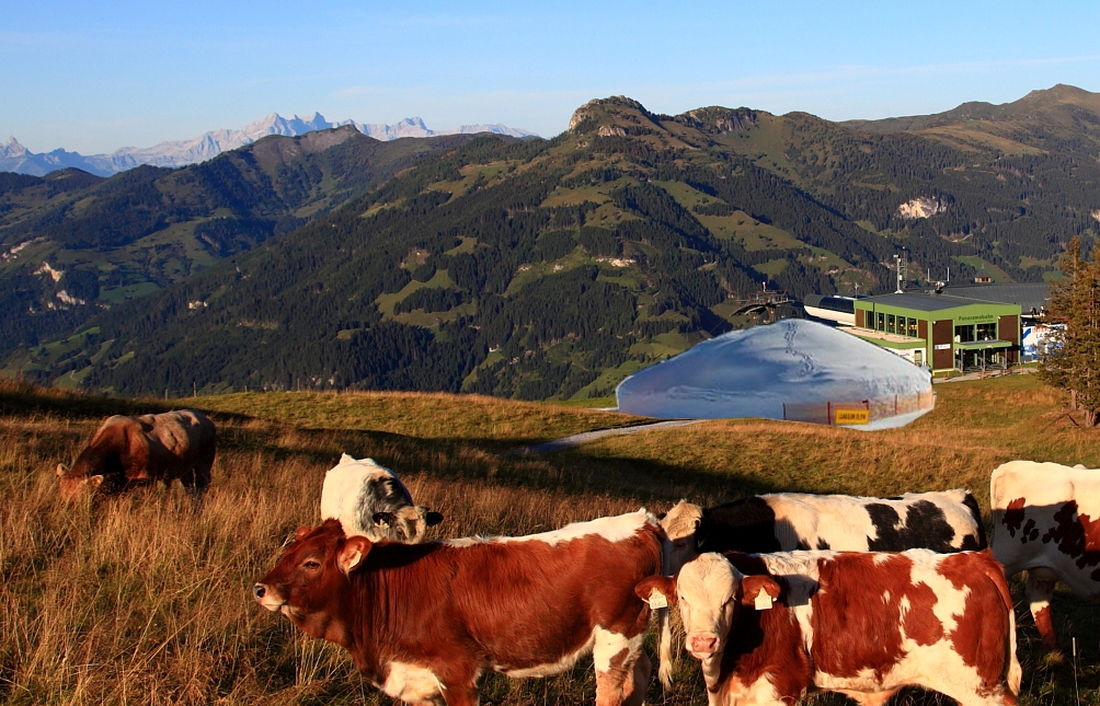Großarltaler Riesen-Schnee-Iglu am Sommerberg