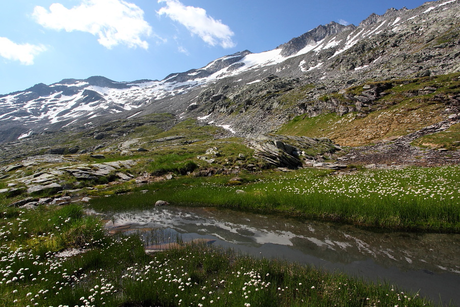 Blick zum Keeskogel