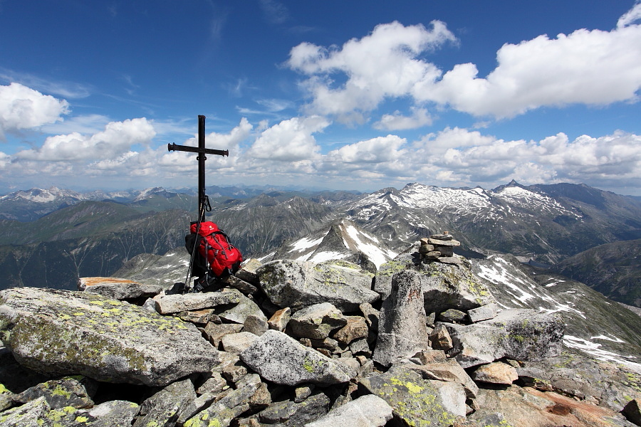 Blick zum Weinschnabel und Hafner