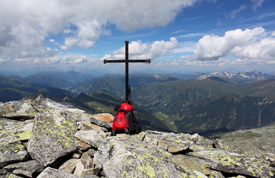 Blick hinab ins Großarltal
