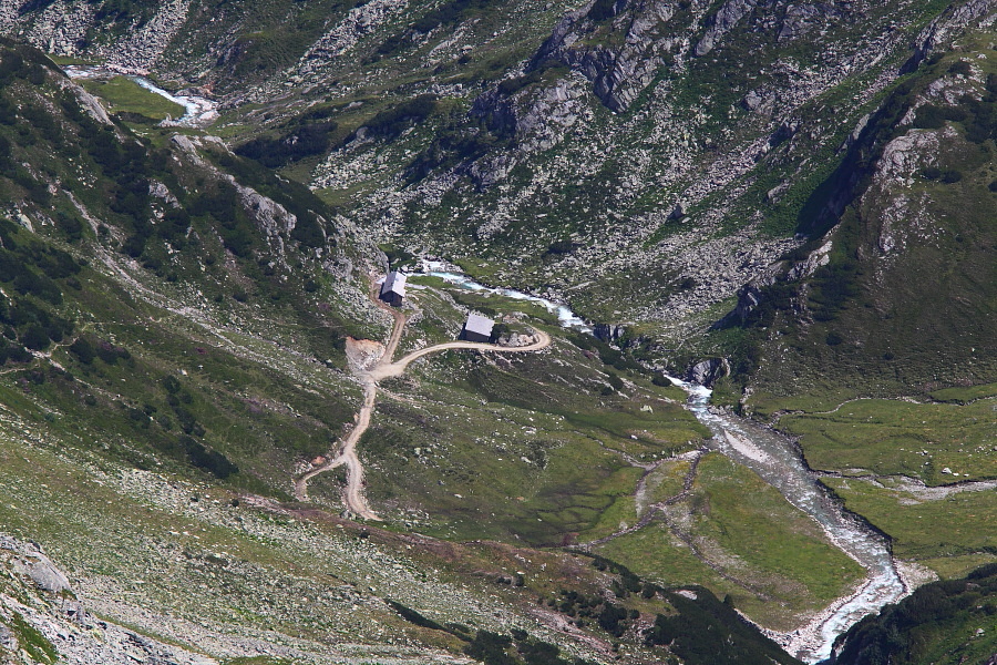 Blick hinab ins Kleinelendtal