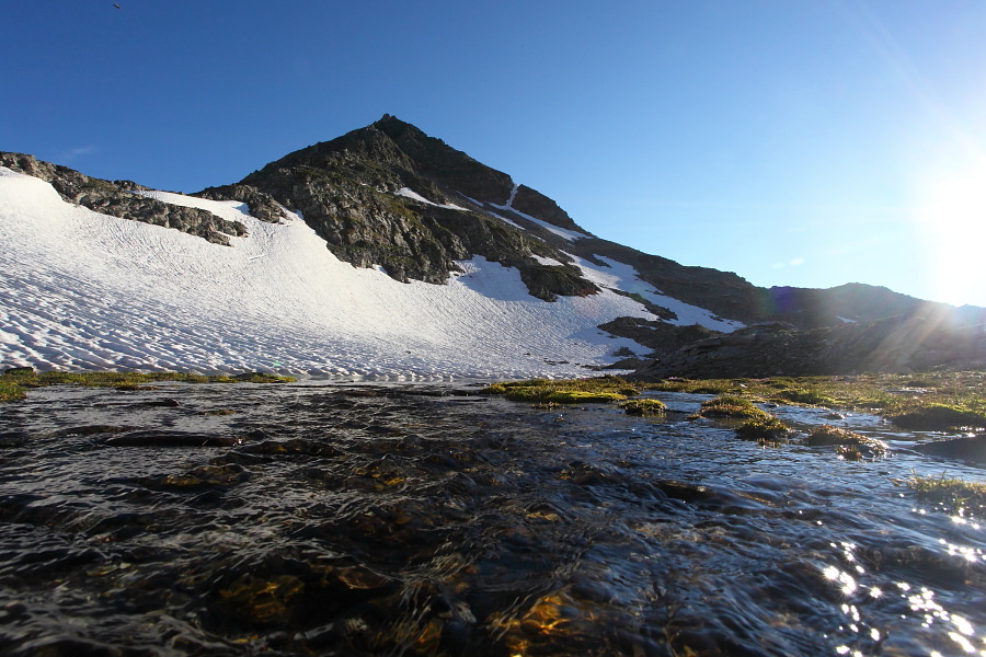 Kristallklares Wasser so weit das Auge reicht