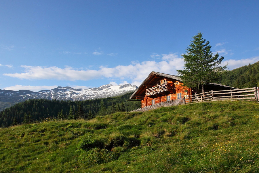 Modereggalm - nun bei herrlichem Sonnenschein