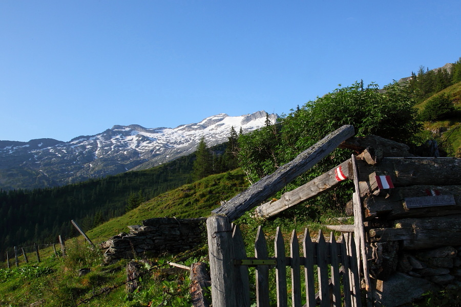 Hier stand einst die alte Hütte