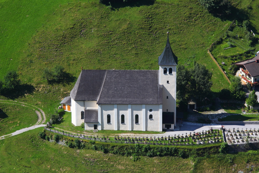 ... und auf die Kirche
