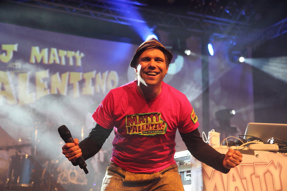 DJ Matty Valentino sorgte für tolle Stimmung