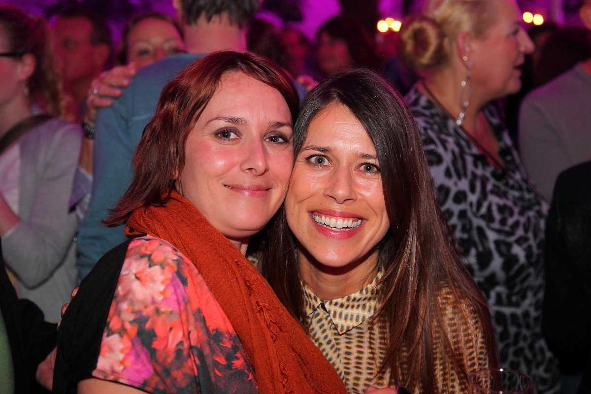 Gäste bei der Welcome-Party