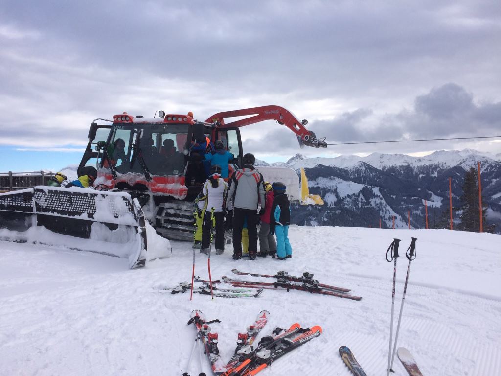 Pistengerät am Seil