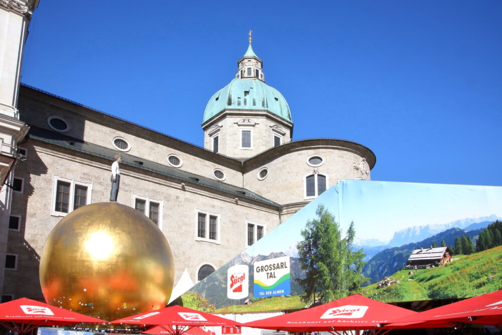 Stiegl-Festzelt am Kapitelplatz